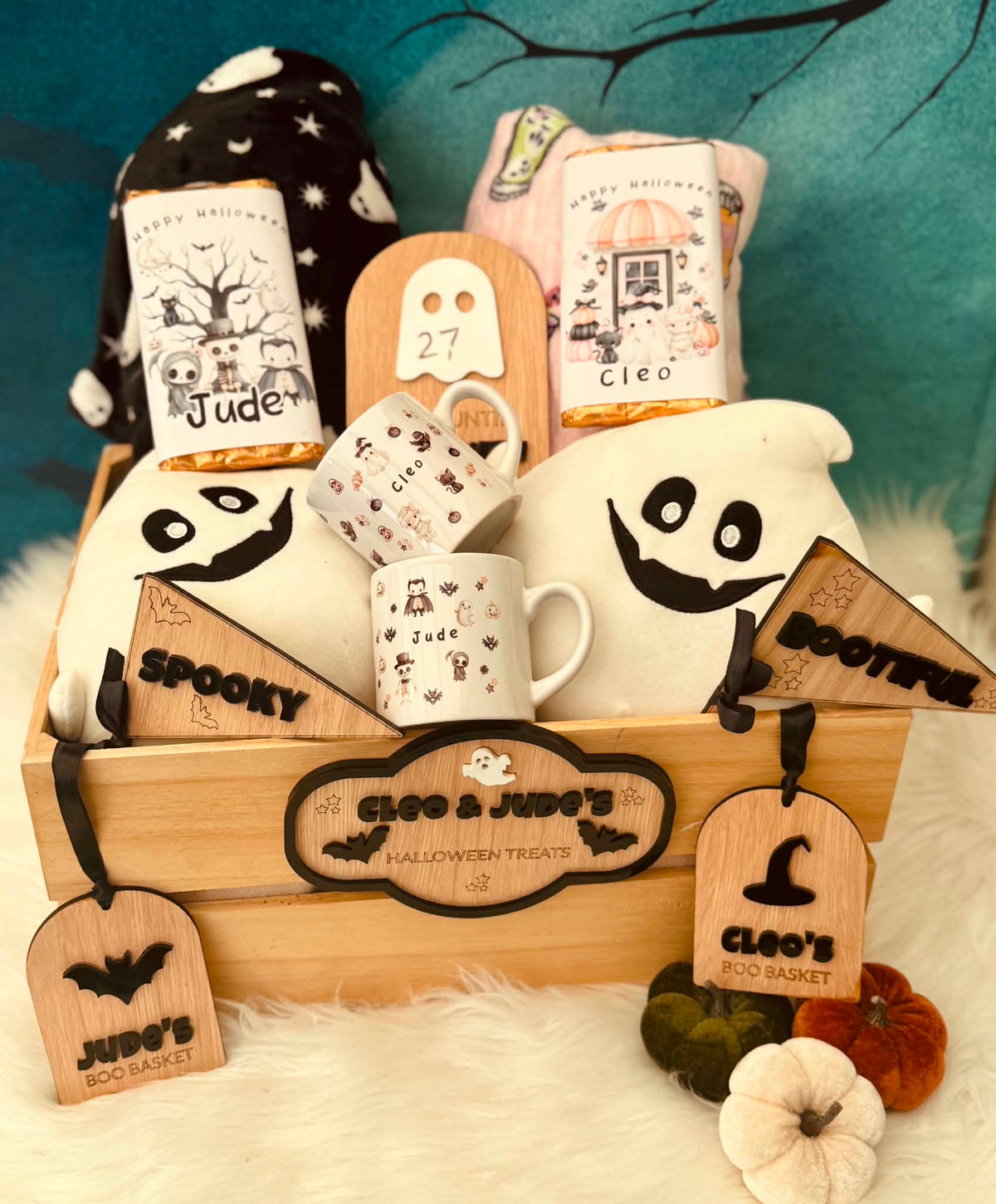 Personalised Halloween Crate Plaque / Sign