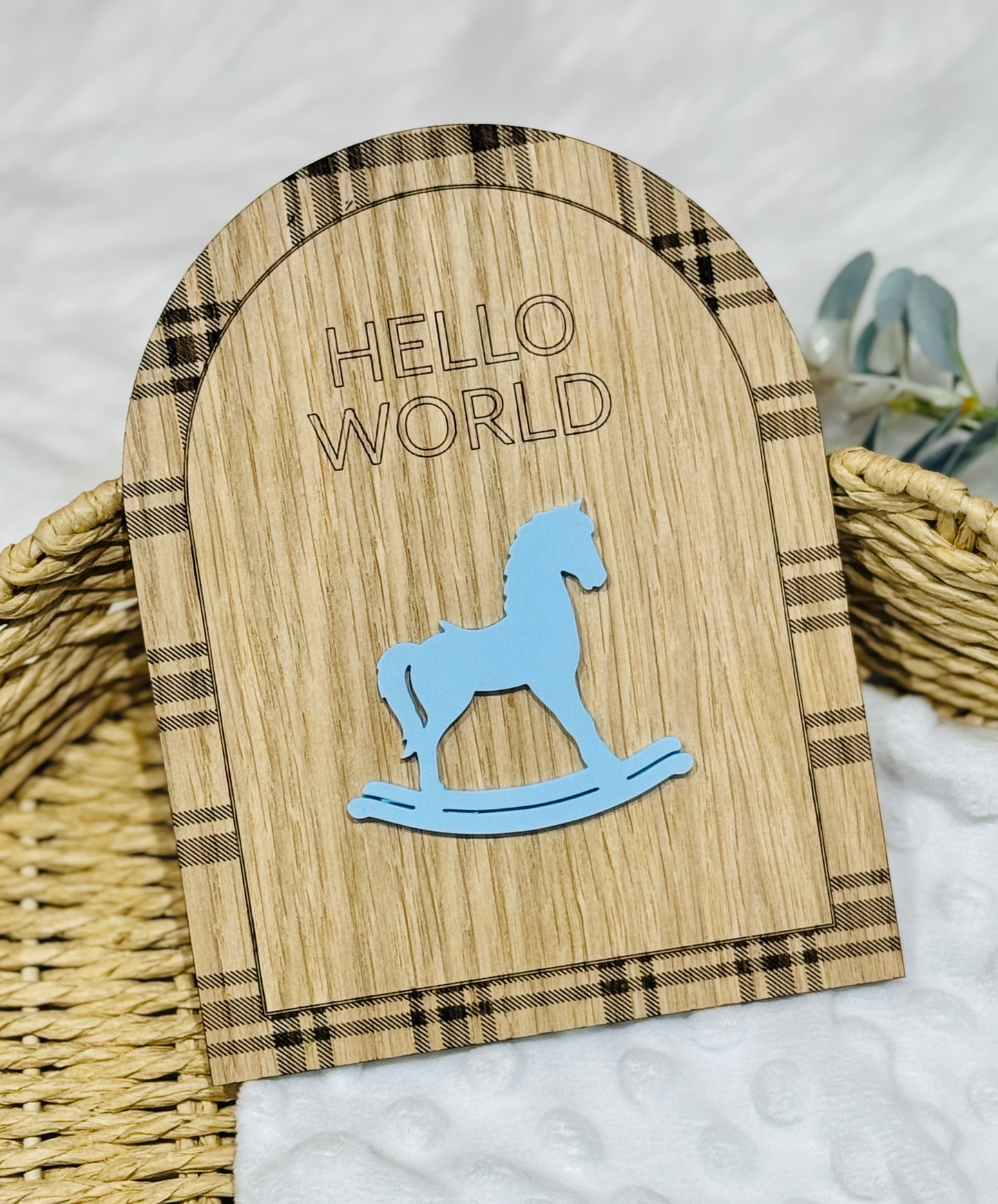 Hello World Birth Announcement