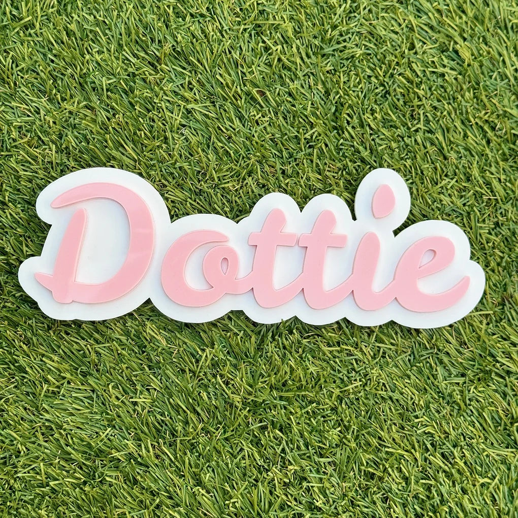 Personalised Nursery/ Bedroom door sign