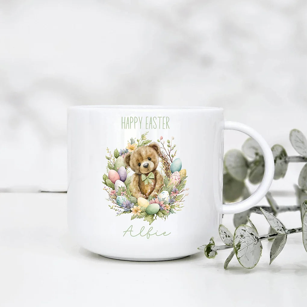 Personalised Childrens easter mug - 6oz - Unbreakable