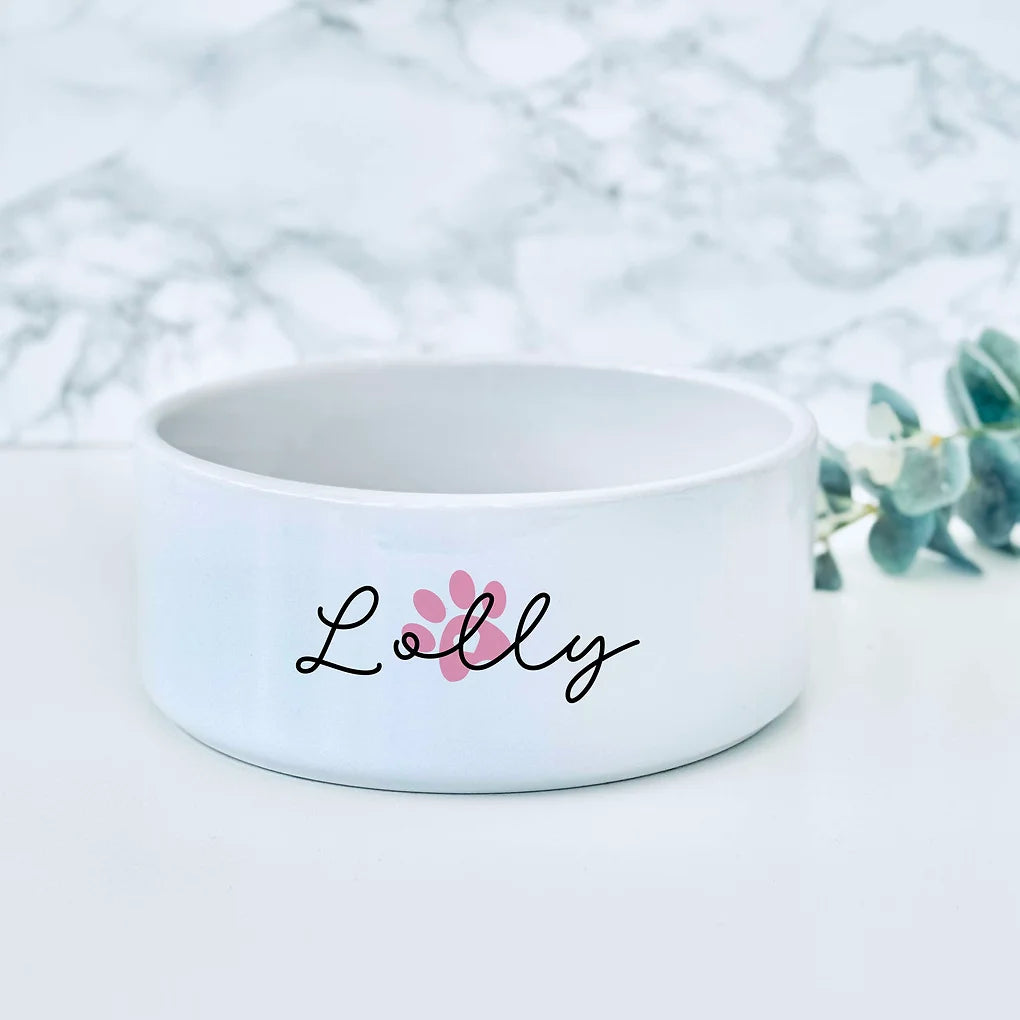 Personalised Dog bowl