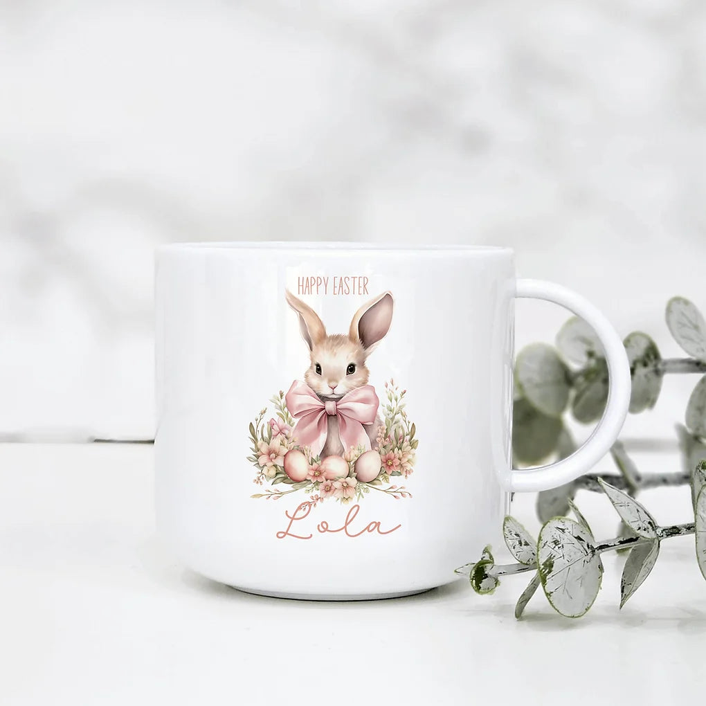 Personalised Childrens easter mug - 6oz - Unbreakable