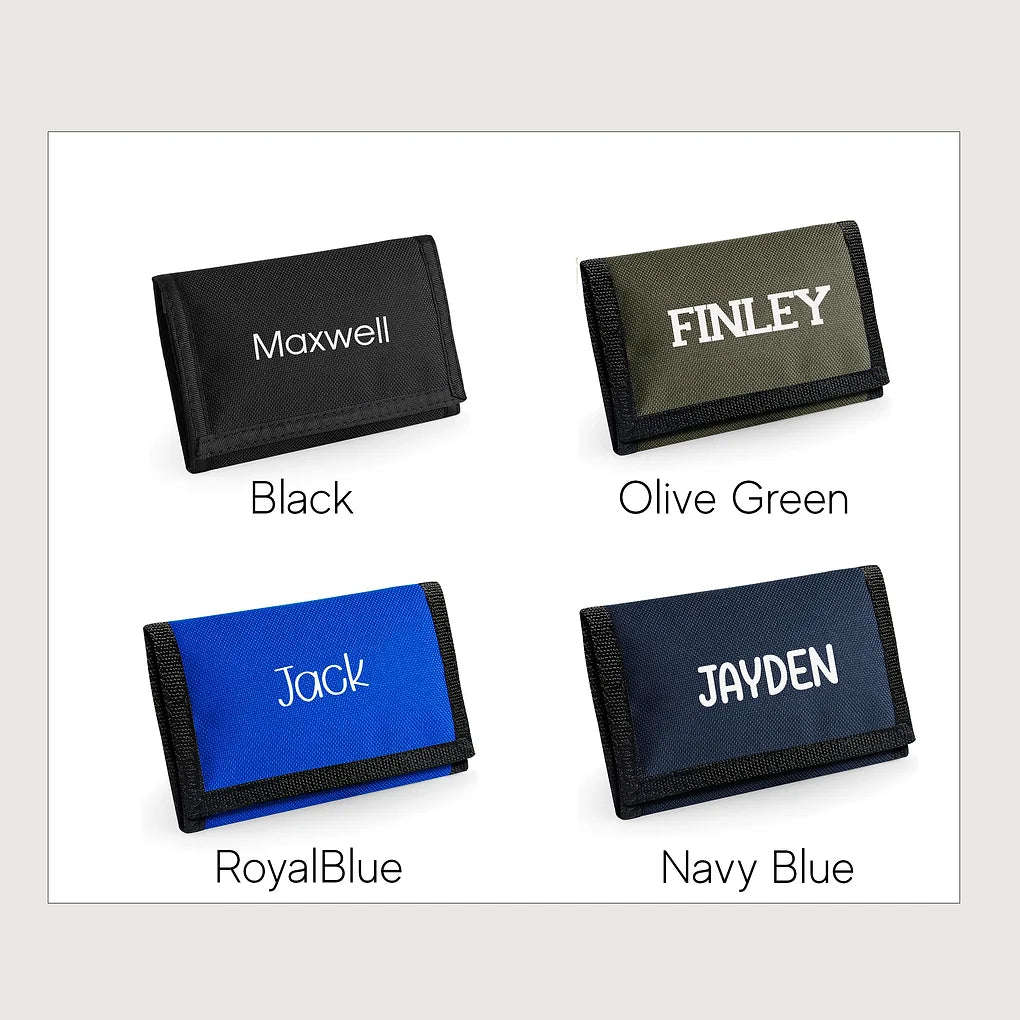 Personalised Kids Ripper Wallet