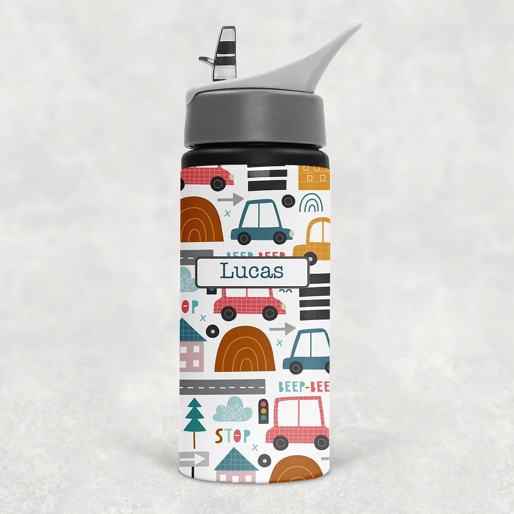 Personalised Bottle Cars theme