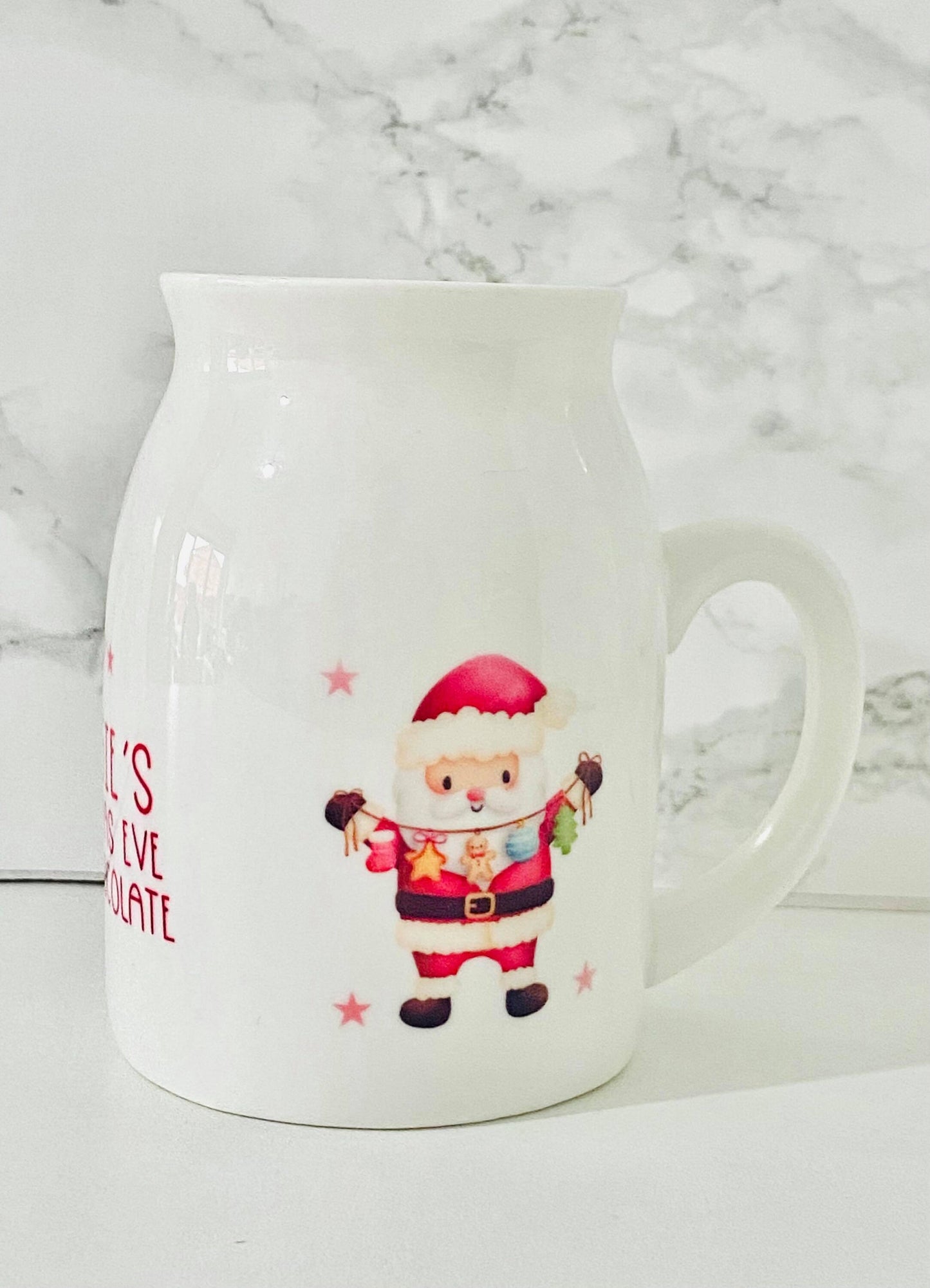 Children's Christmas eve mug - Santa- Father Christmas - Children's mug