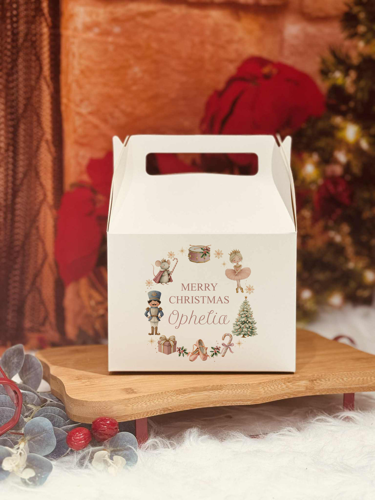 Personalised Christmas eve night treats / snack box