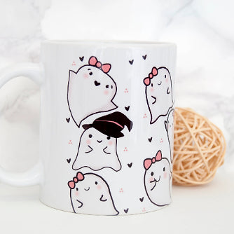 Cute Ghost Mug - Cup - Too Cute To Spook