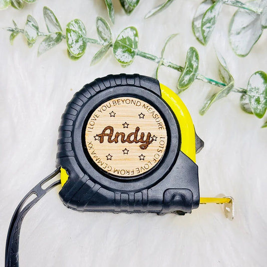 Personalised 3m measuring tape