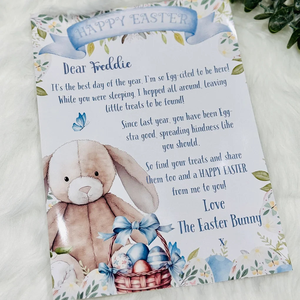 Personalised Letter from the Easter Bunny