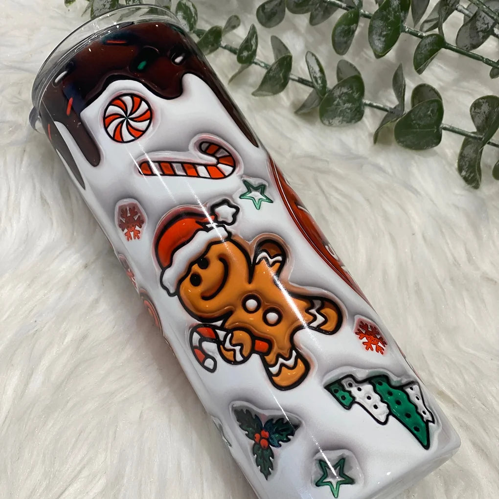 I believe in santa claus 20oz tumbler