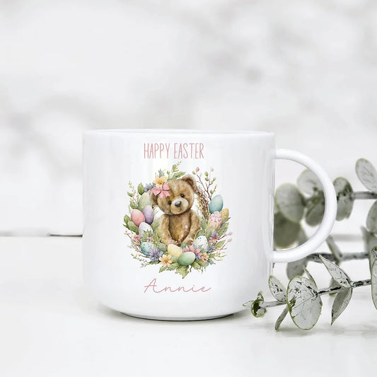 Personalised Childrens easter mug - 6oz - Unbreakable
