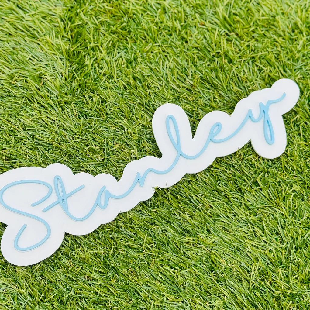 Personalised Nursery/ Bedroom door sign