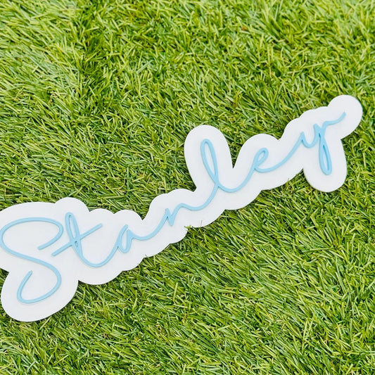 Personalised Nursery/ Bedroom door sign