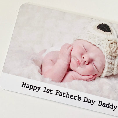Personalised Wallet Card  - Personalised Fathers Day