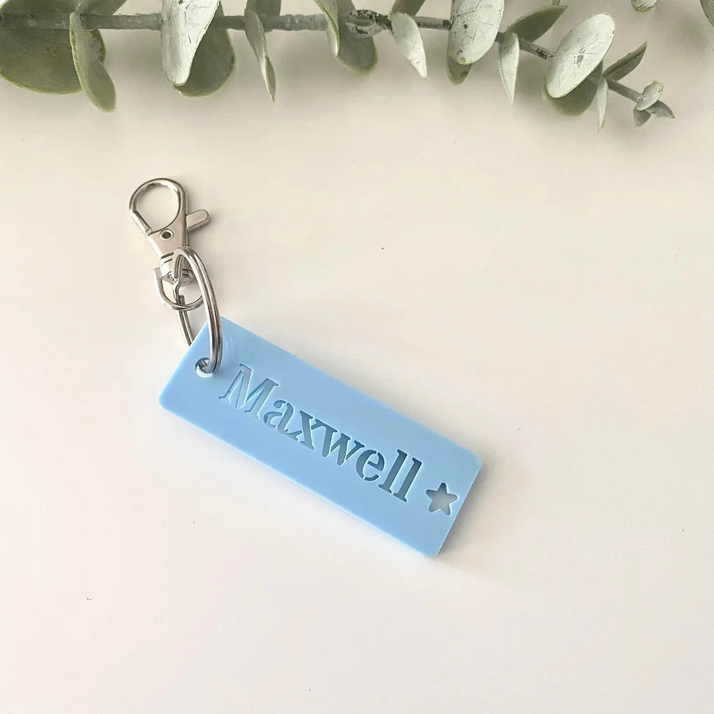 Personalised children's Key ring - Bag Charm - Bag Tag