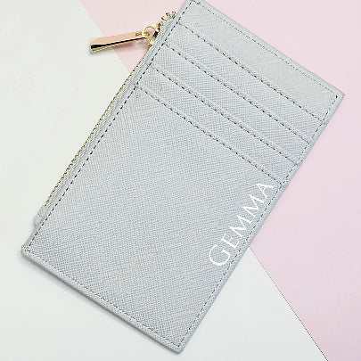 Boutique Coin purse / Card Holder - Grey