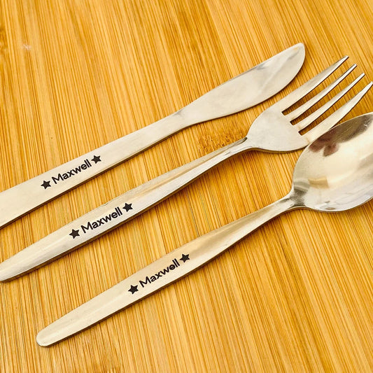 Personalised Children's Cutlery