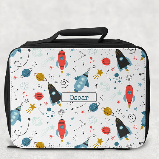 Personalised Lunch Bag - Space  theme.