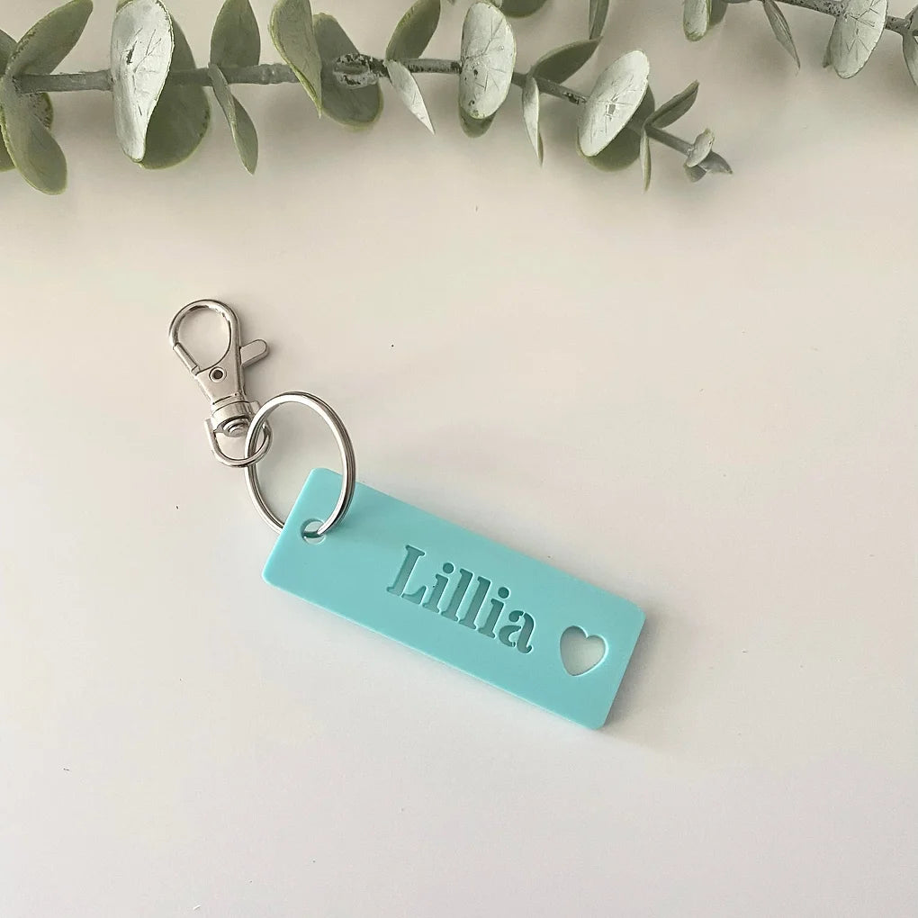 Personalised children's Key ring - Bag Charm - Bag Tag