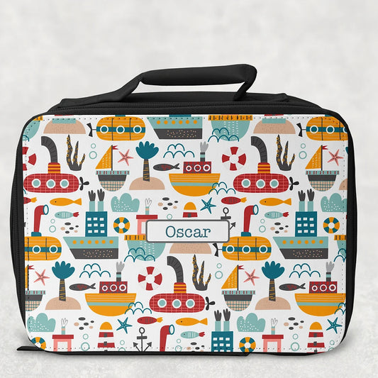 Personalised Lunch Bag - Under the sea  theme.