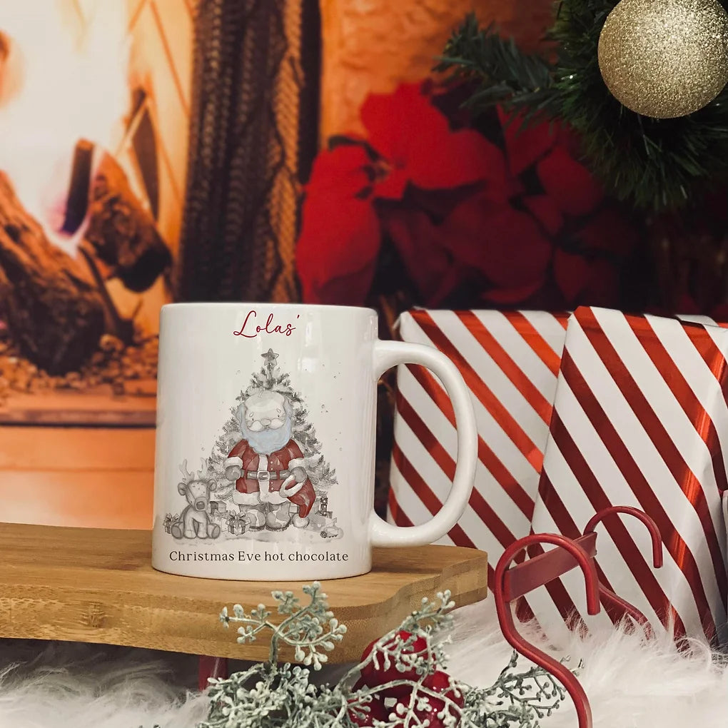Personalised  father christmas mug 11oz