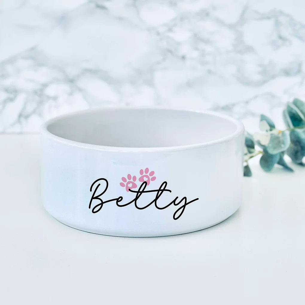 Personalised Dog bowl -