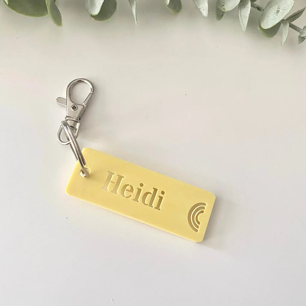 Personalised children's Key ring - Bag Charm - Bag Tag