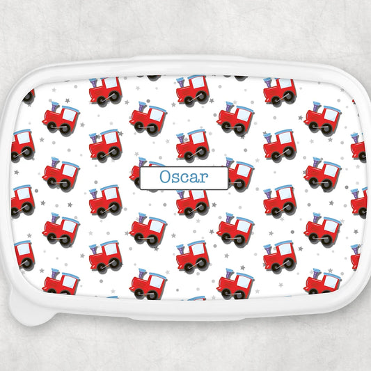 Personalised lunch / Snack Box - Train Theme