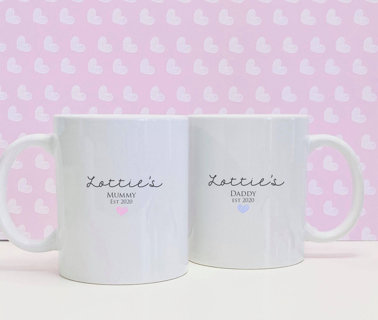 New parents gift idea - personalised mug -  personalised baby shower / new parent gift