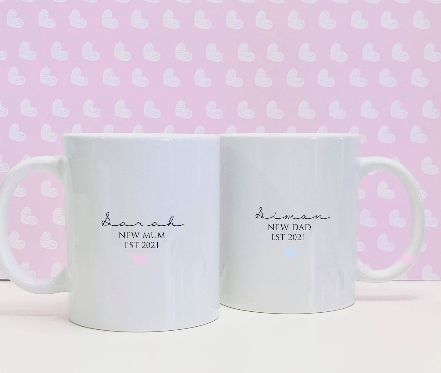 New parents gift idea - personalised mug -  Pregnancy announcement mug