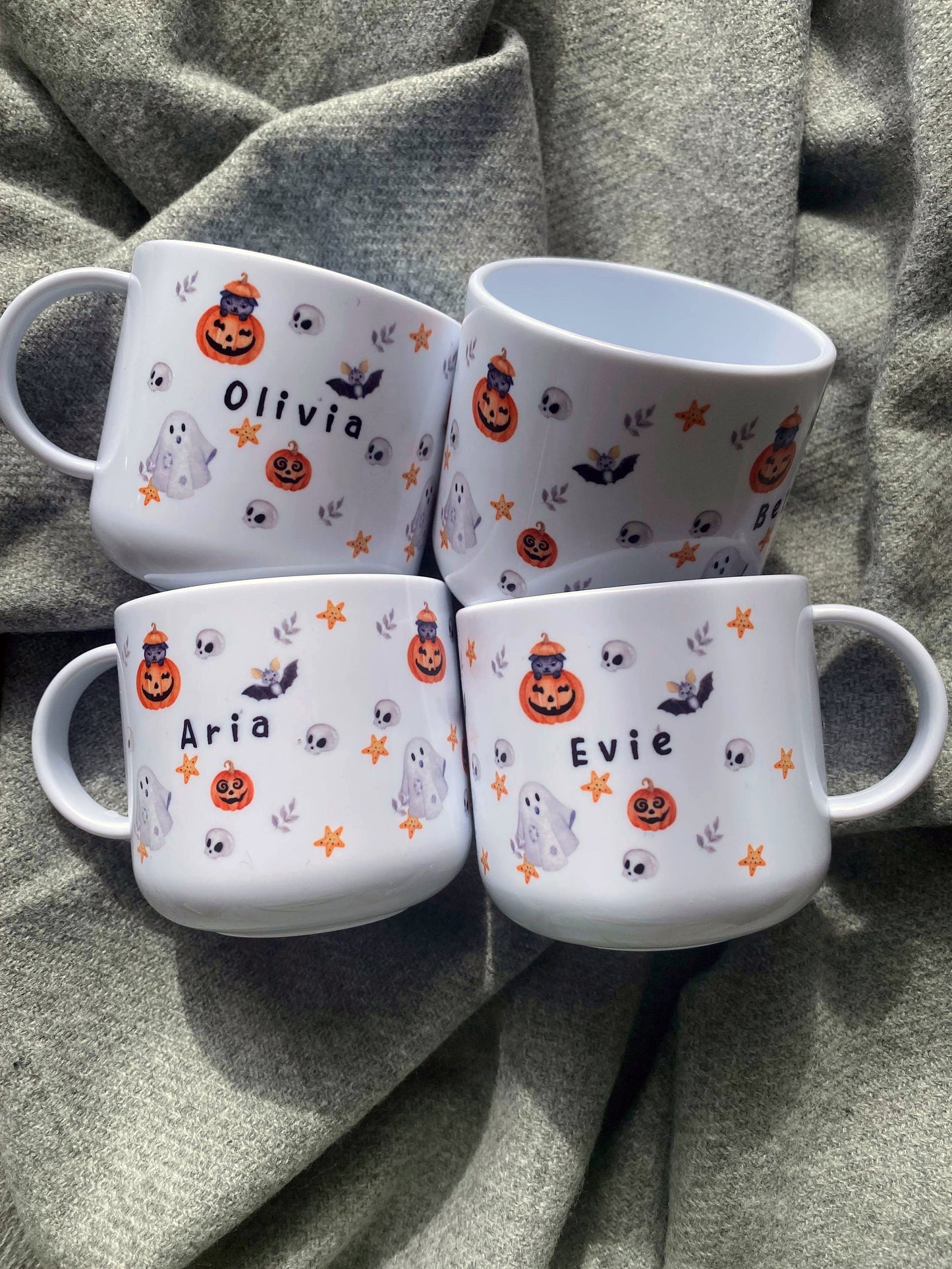 Personalised Childrens  Halloween Mug -  Unbreakable Mug - 6oz Mug - Toddler cup