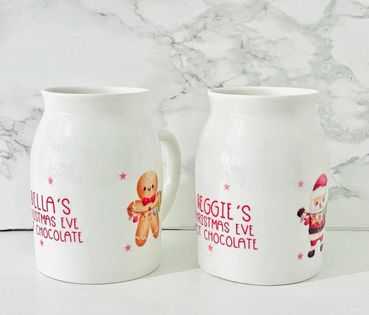 Children's Christmas eve mug - Santa- Father Christmas - Children's mug
