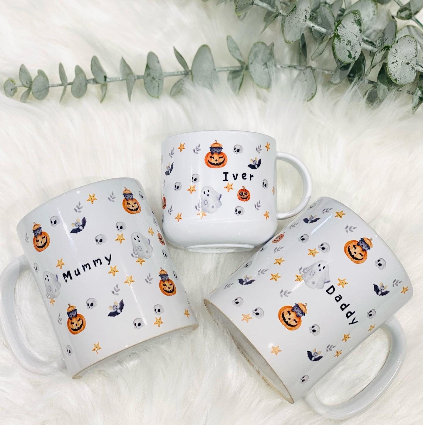 Personalised halloween Mug - Personalised fall mug - Tea & Coffee Mug - 11oz